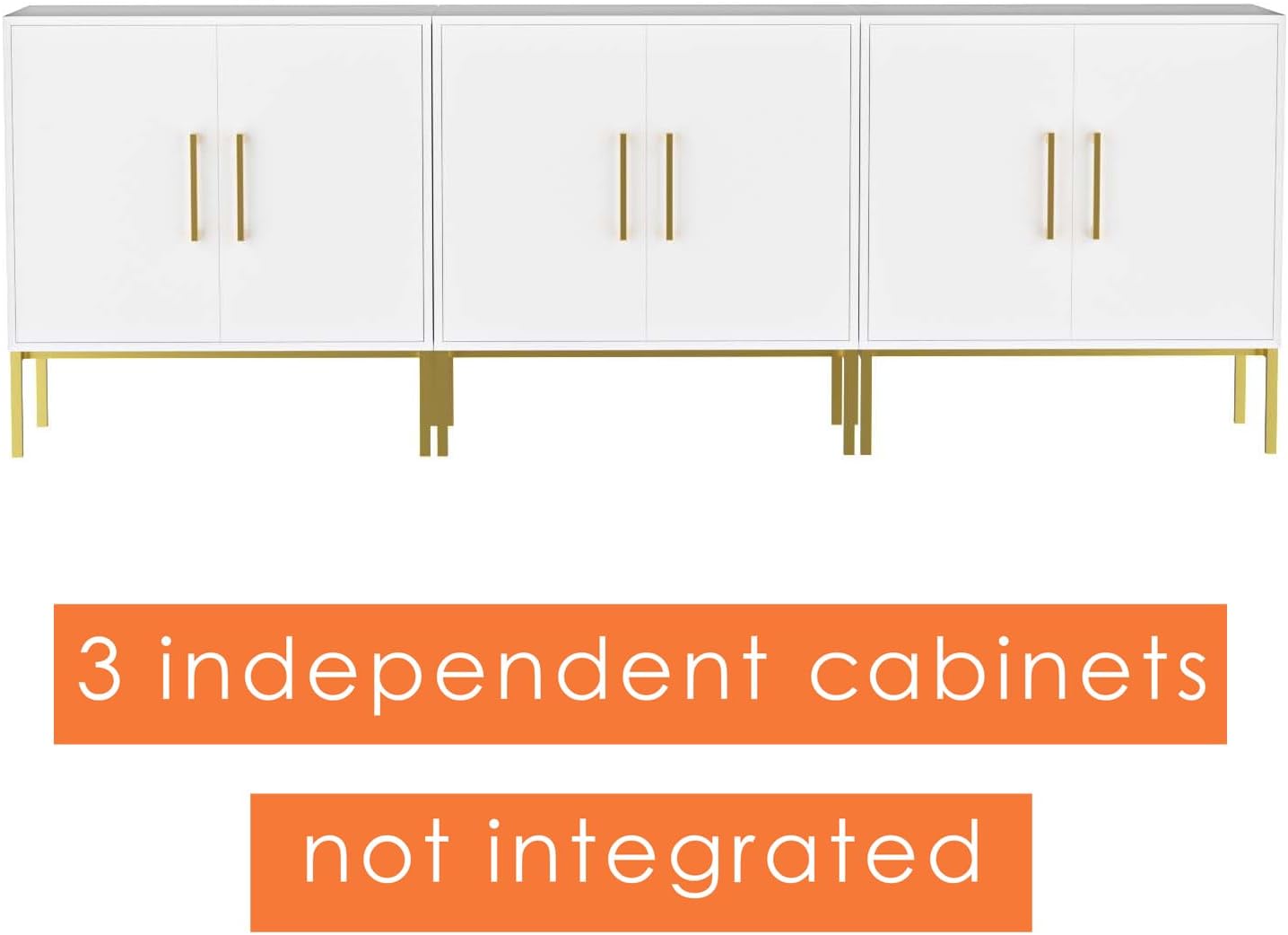 LYNSOM TV Stand for 85 Inch TV, Wood Entertainment Center with Storage Cabinet, TV Cabinet Black
