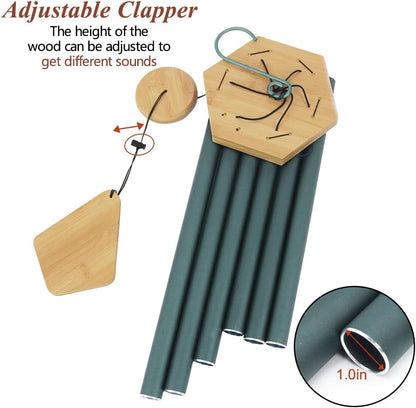Wind Chimes Outdoor Deep Tone, 36 Inches Large WindChimes Outdoor Sympathy Windchime for