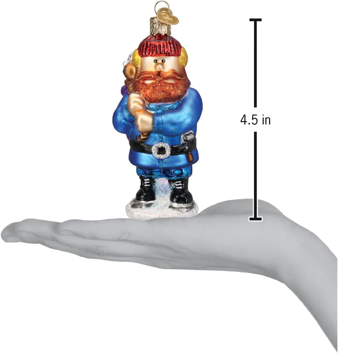 Old World Christmas Rudolph The Red-Nosed Reindeer Yukon Cornelius Glass Blown Ornament for
