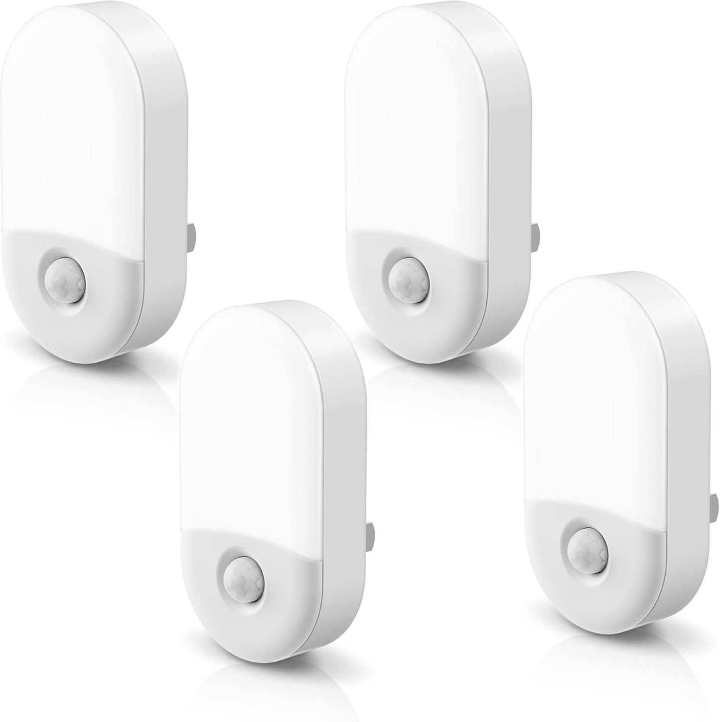 L LOHAS LED Motion Sensor Night Light Plug in, Motion Activated Night Light, 5000K Daylight White