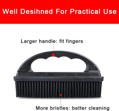 Rubber Pet Hair Removal Brush Lint & Cat Dog Hair Remover Brush Pet Silicone Lint and Debris