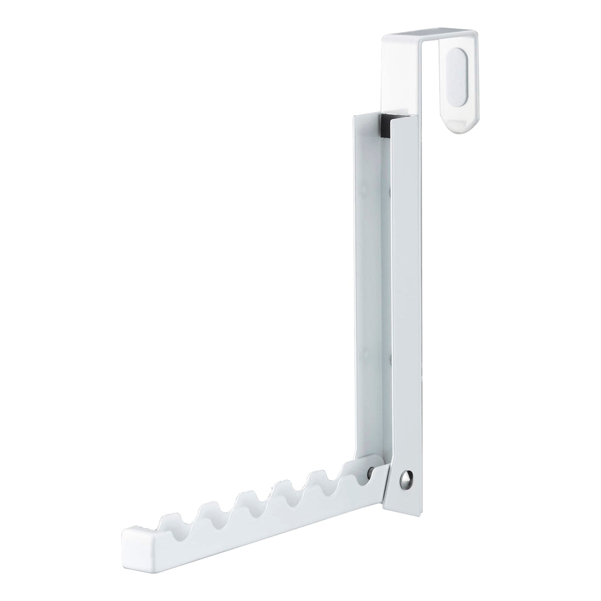 YAMAZAKI Home Smart Over The Door Hooks - Folding Hanging Coat Rack - 1-Hook - Steel