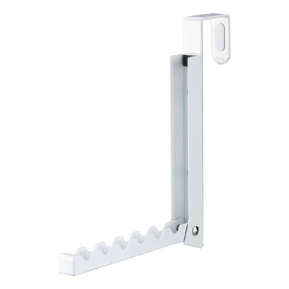 YAMAZAKI Home Smart Over The Door Hooks - Folding Hanging Coat Rack - 1-Hook - Steel