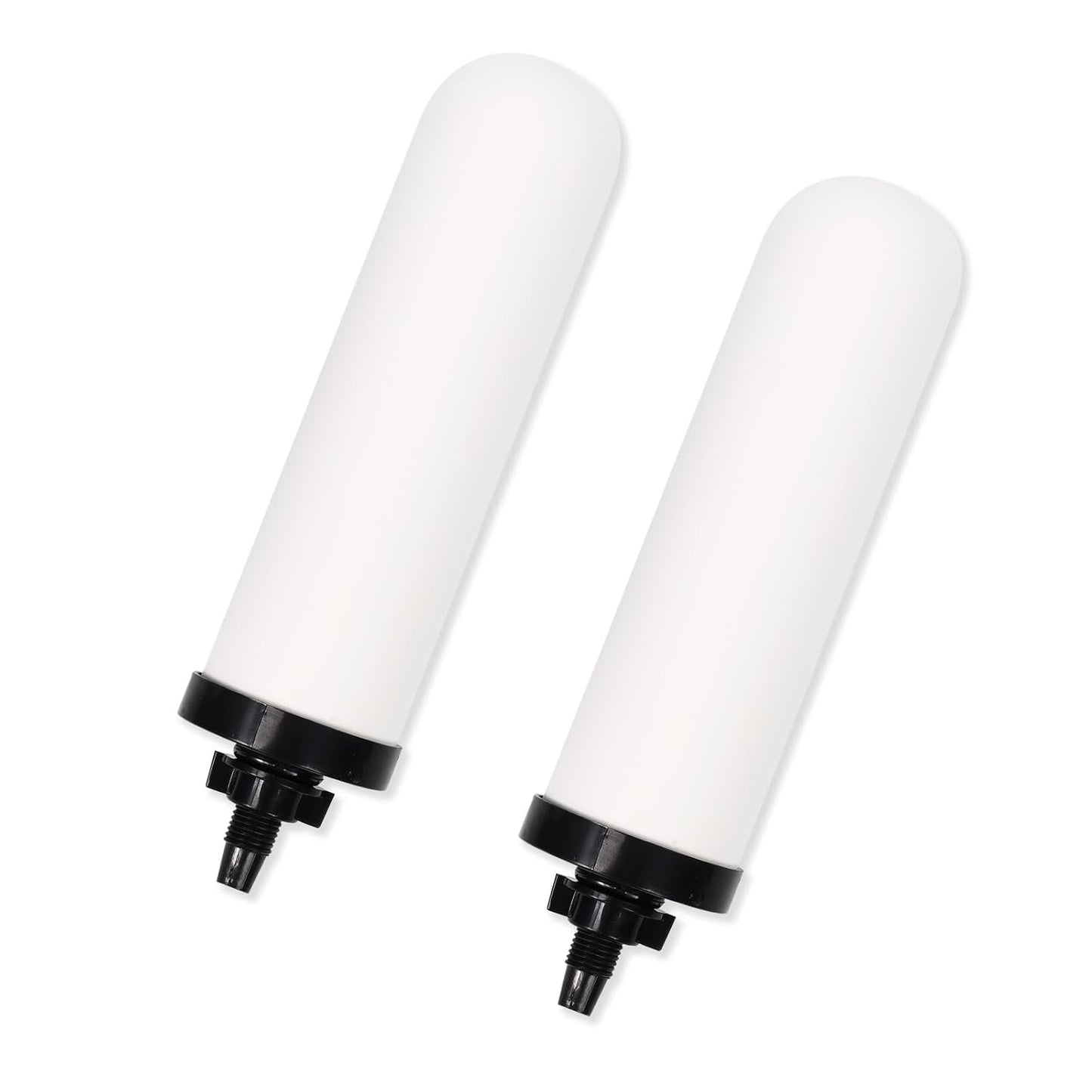 2 PCS 7 inch ceramic water filter Candle,7'' water filter replacement filters with Activated Carbon