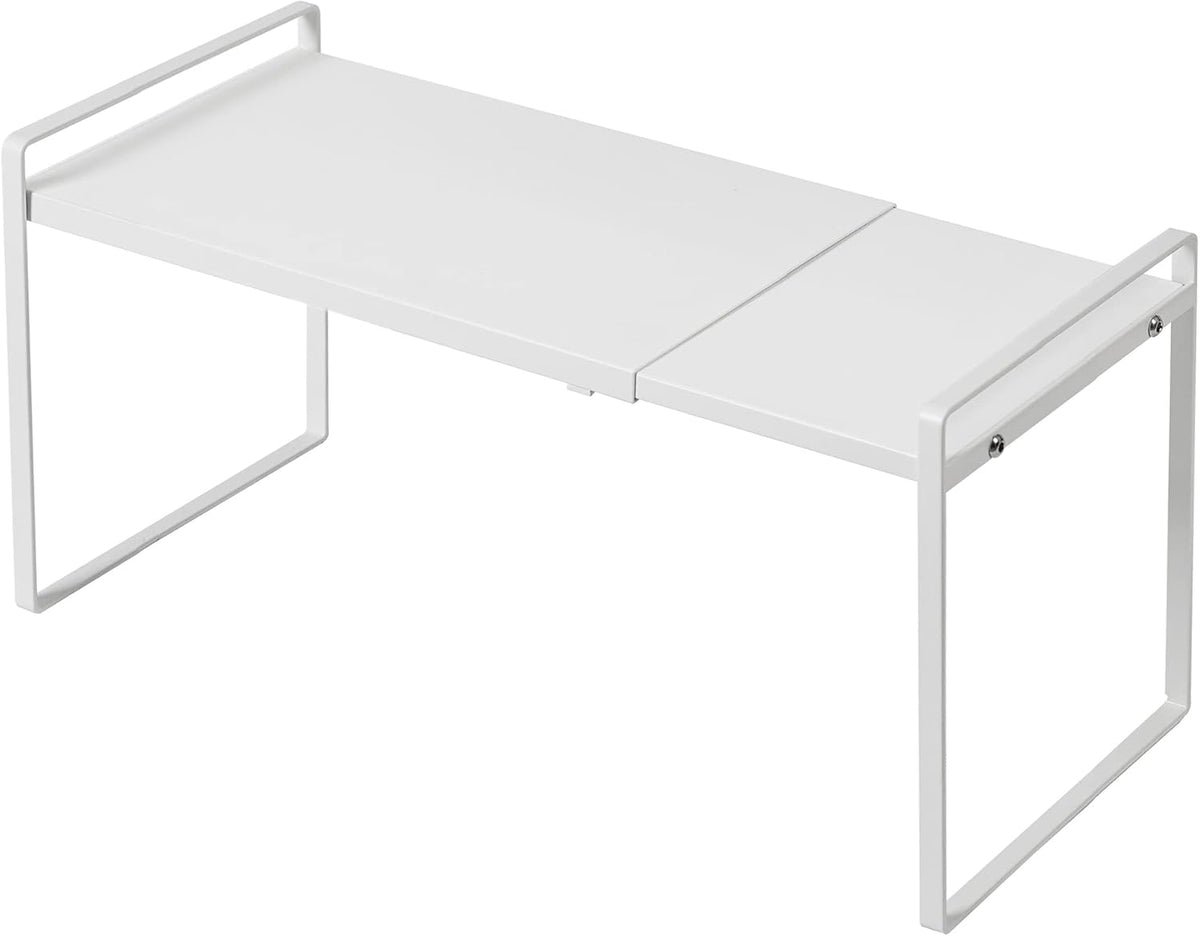 Nxconsu Expandable Cabinet Shelf Organizer Riser for Kitchen Pantry Cupboard Under Sink Countertop