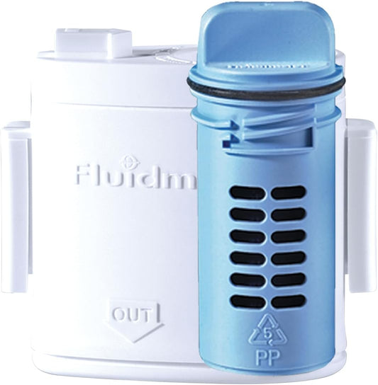 Fluidmaster 8100 Flush 'n Sparkle Automatic Toilet Bowl Cleaning System with Blue Cartridge
