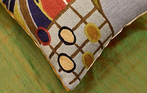 Lumbar Hundertwasser Throw Pillow Cover Biomorph Abstract Pillowcase Modern Couch Cushion Farmhouse