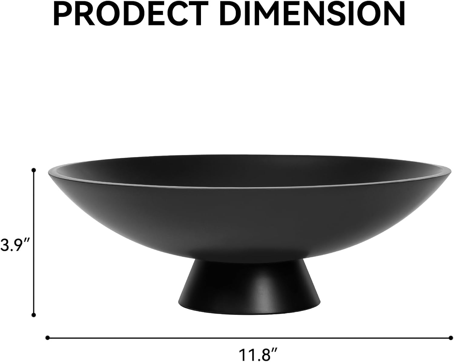 Decorative fruit bowl for Home Decor Large Modern Handicraft Key Bowl for Entryway Table Stylish