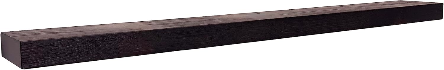 joelsantiques 72 Inch Wooden Floating Shelves for Wall - 72x6x2 in - Made of Natural Wood - Long