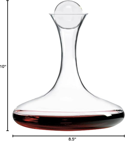 Ravenscroft Crystal | European-Made Decanter Gift Set |1 Handblown Decanter with Stopper (65 Fl Oz)
