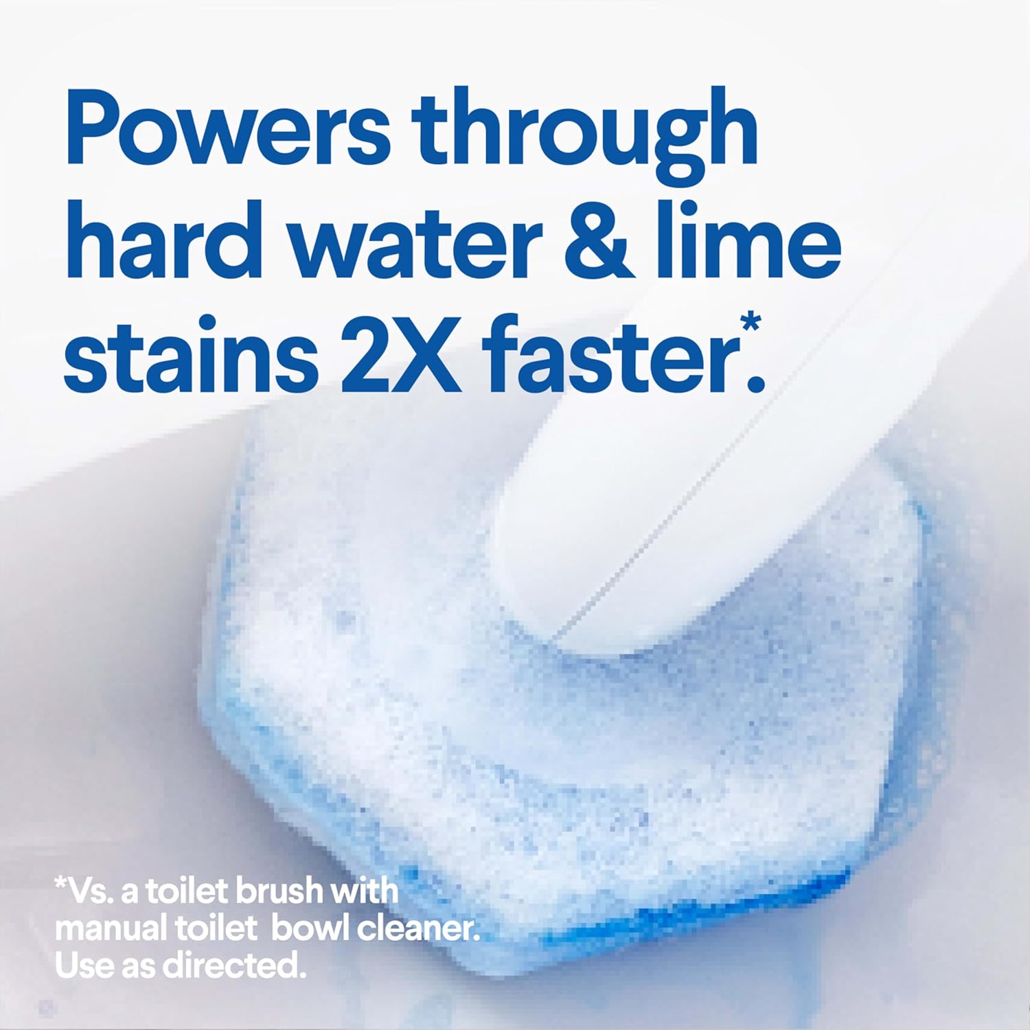 Bulk Disposable Toilet Cleaning Wand System with 96 Refill Pads, No-Touch Toilet Brush Kit with