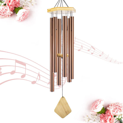 Wind Chimes Outdoor Large Deep Tone, 36 Inches WindChimes Outdoor Memorial Wind Chime for