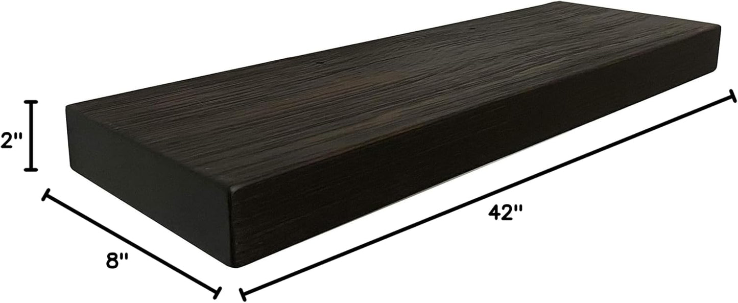 joelsantiques 36 Inch Wooden Floating Shelves for Wall - 36x8x2 in - Made of Natural Wood - Heavy