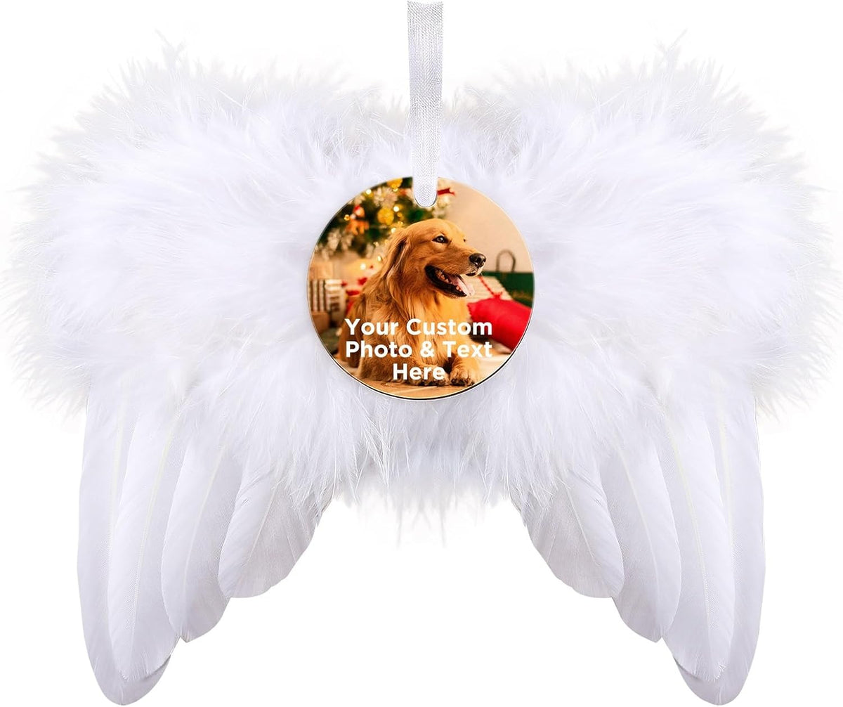 Personalized Christmas Ornaments 2024 Customized with Photo Text Ornament Keepsake Pet First