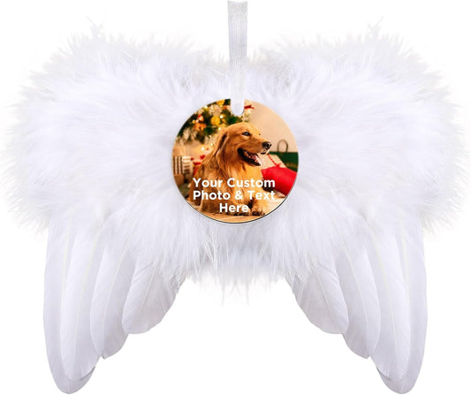 Personalized Christmas Ornaments 2024 Customized with Photo Text Ornament Keepsake Pet First