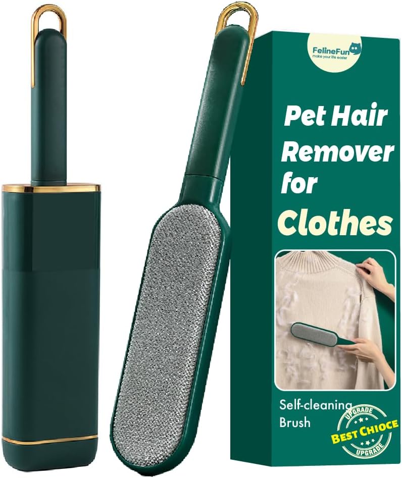 Pet Hair Remover for Clothes -Dog & Cat Hair Remover for Clothes-Better Than Lint Rollers for Pet