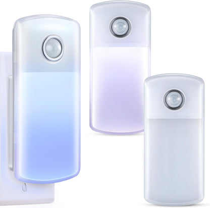 Enhon Emergency Power Failure Night Lights, 5-in-1 Multi Color LED Light, Rechargeable Flashlight