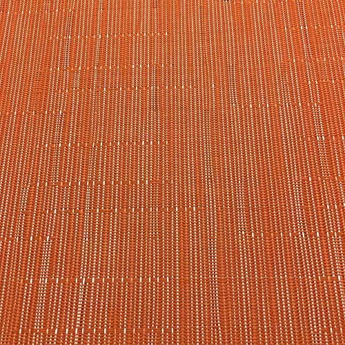 WAZAIGUR Placemats Set of 6 for Dining Table Heat-Resistant Washable Place Mats Woven Vinyl Kitchen