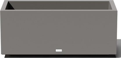 Veradek Block Series Long Box Planter - Large Rectangular Planter for Indoor or Outdoor Patio/Porch