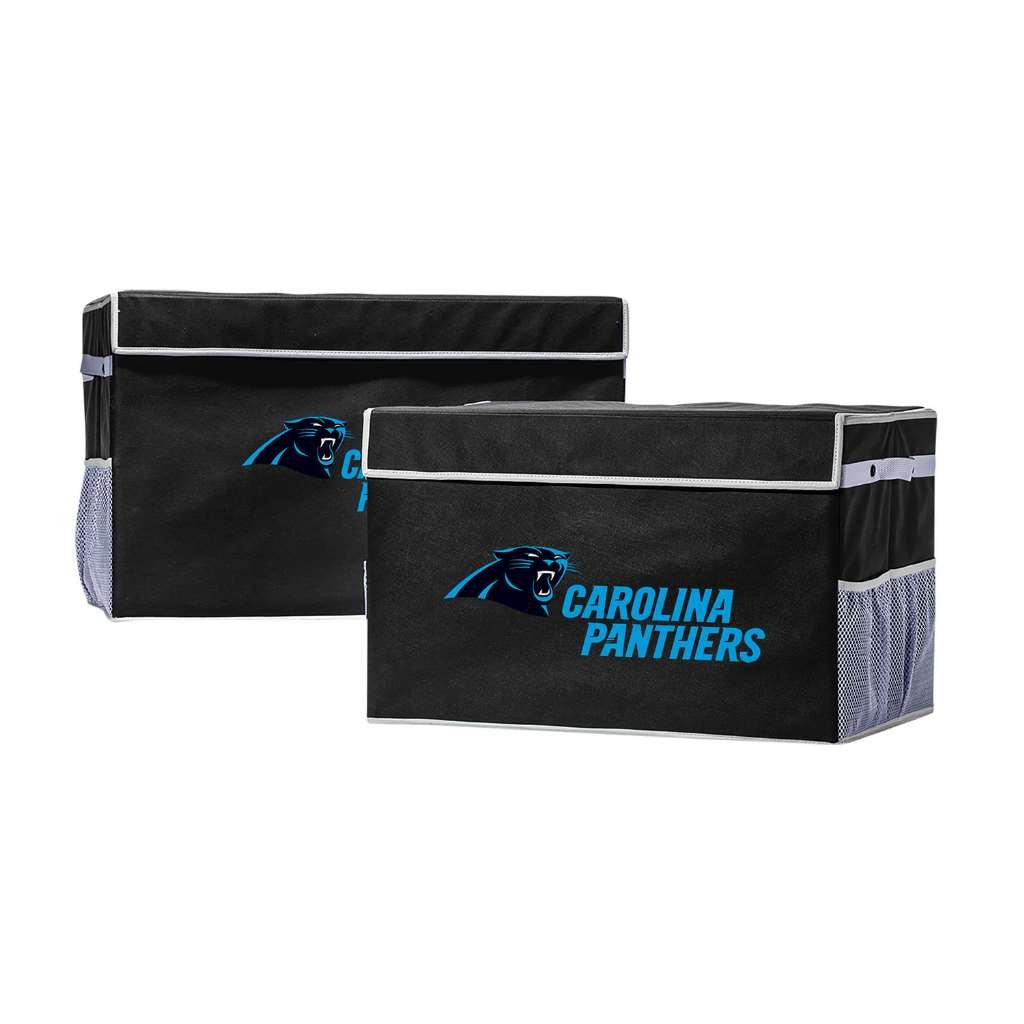 NFL Carolina Panthers NFL Team Licensed Collapsible Storage Footlocker Bin Smallnfl Team Licensed