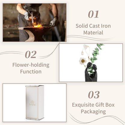 Sziqiqi 6th Anniversary Wedding Gift: Iron Gifts for 6th Anniversary for Couple - Romantic Couple