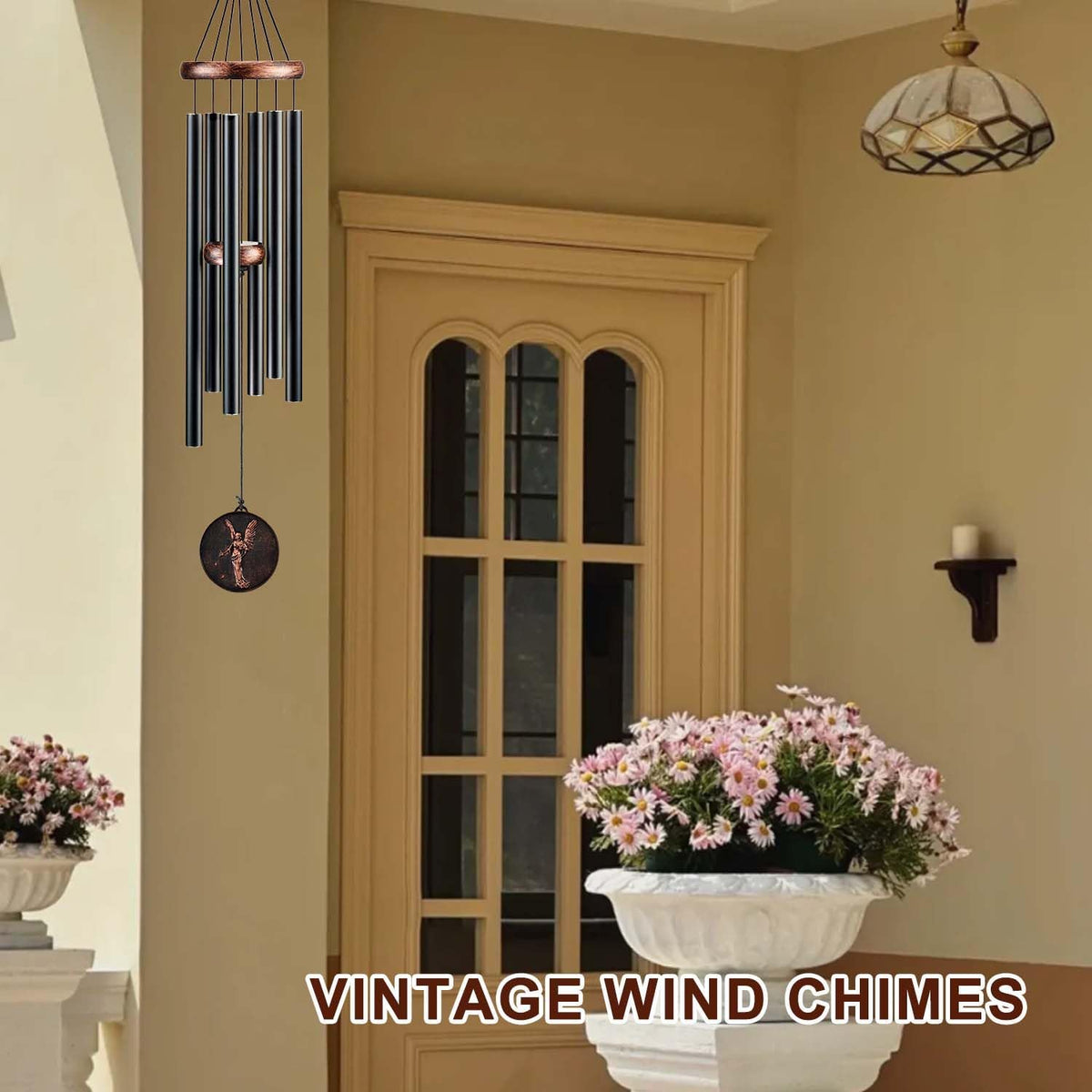 Wind Chimes for Outside, Angel Deep Tone Vintage Wind Chime Outdoor Clearance
