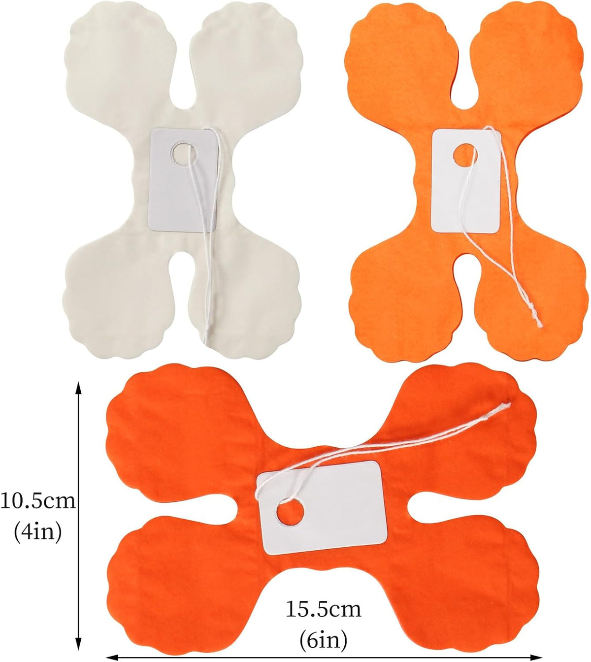 Orange Beige Fall Baby-Shower Party-Decorations Streamers Garland - 157Ft Four-Leaf Clover Autumn