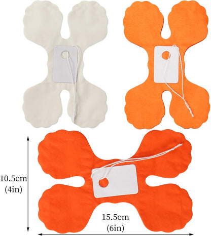 Orange Beige Fall Baby-Shower Party-Decorations Streamers Garland - 157Ft Four-Leaf Clover Autumn