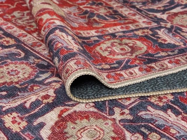 Keen Home Design 2x10 Rug - Machine Washable Runner Rug with Non-Slip Backing, Ideal for Hallway