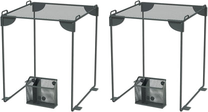 Neudeco Locker Accessories and Decor Kit, Including Mesh Shelf, Organizer, Magnetic Basket and Pen