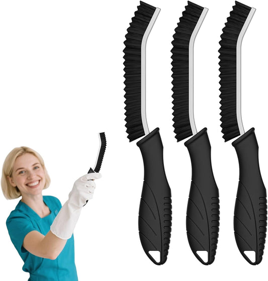 Crevice Cleaning Brushes, Cleaner Scrub Brush Tool for Hard to Reach Tight Space, Home Essentials