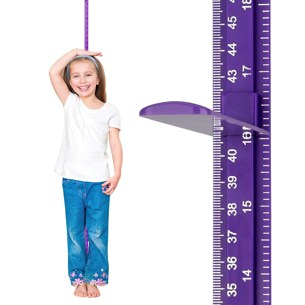 Growth Chart for Wall, Children Height Measurement,3D Removable Growth Height Chart,Splicing Height