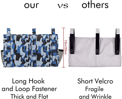 Surblue Bedside Caddy Hanging Organizer Storage Bag Pocket for Bunk, Hospital, College Dorm Rooms