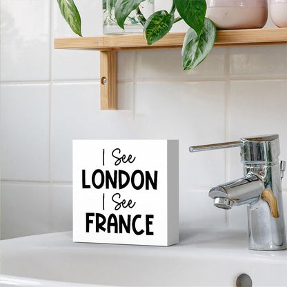 Funny Bathroom Decor, Funny Bathroom Wall Art, Black and White Bathroom Decor, Cute Bathroom Decor