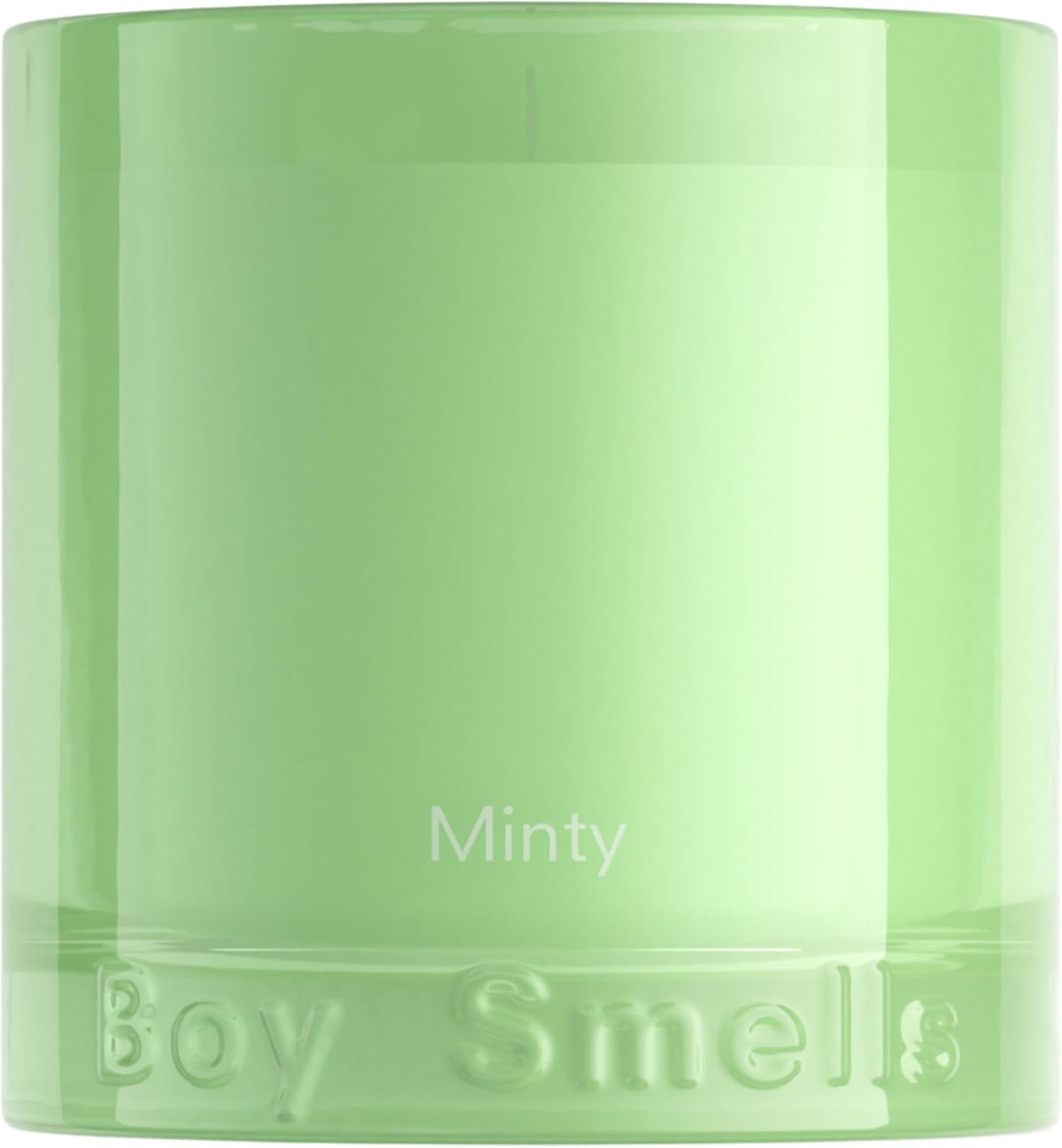 Boy Smells Mint Candle - 8.5 oz Fancy Candle with Ginger, Wild Mint, and Cedarwood- Up to 50-Hour