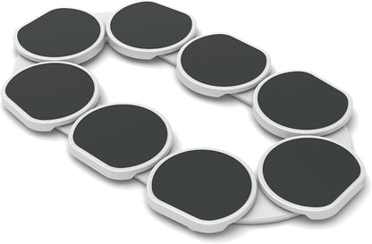 Full Set - Dark Gray - The First Patented Lazy Susan Turntable Expandable for Rectangular & Oblong