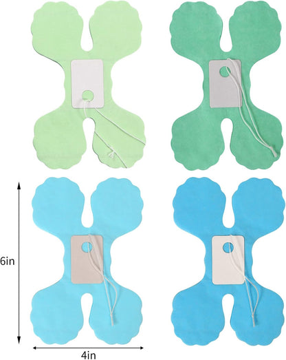 Blue-Green Party-Decorations Streamers Garland - 157Ft Four-Leaf Clover Hanging Banner, Jungle