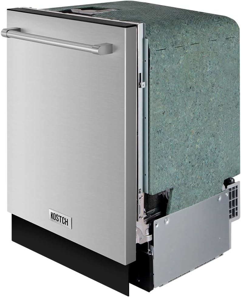 Large Capacity 24 inch Top Control Built-In Dishwasher with Third Rack ??ENERGY STAR Certified