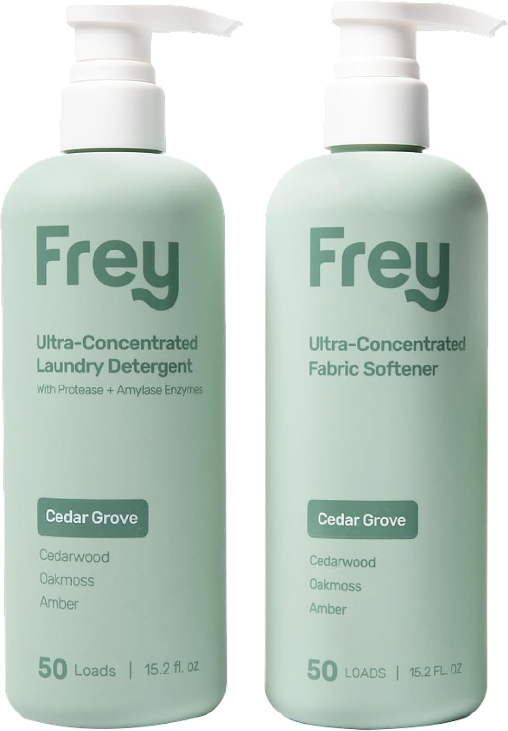 FREY Concentrated Liquid Laundry Detergent | Formulated for Sensitive Skin & HE Washers | Removes