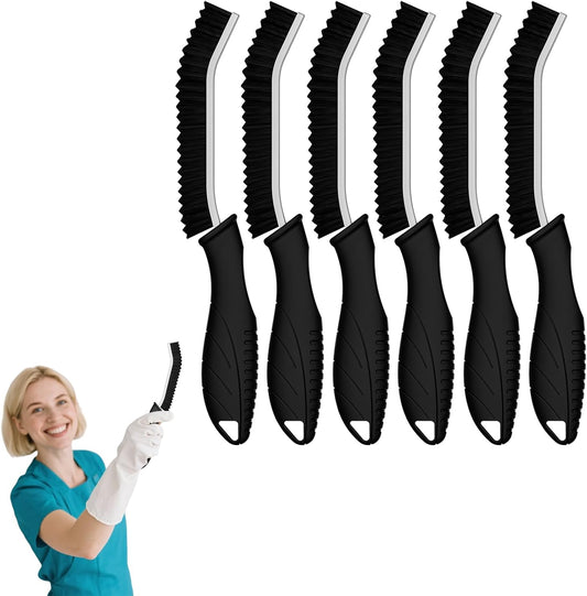 Crevice Cleaning Brushes, Cleaner Scrub Brush Tool for Hard to Reach Tight Space, Home Essentials