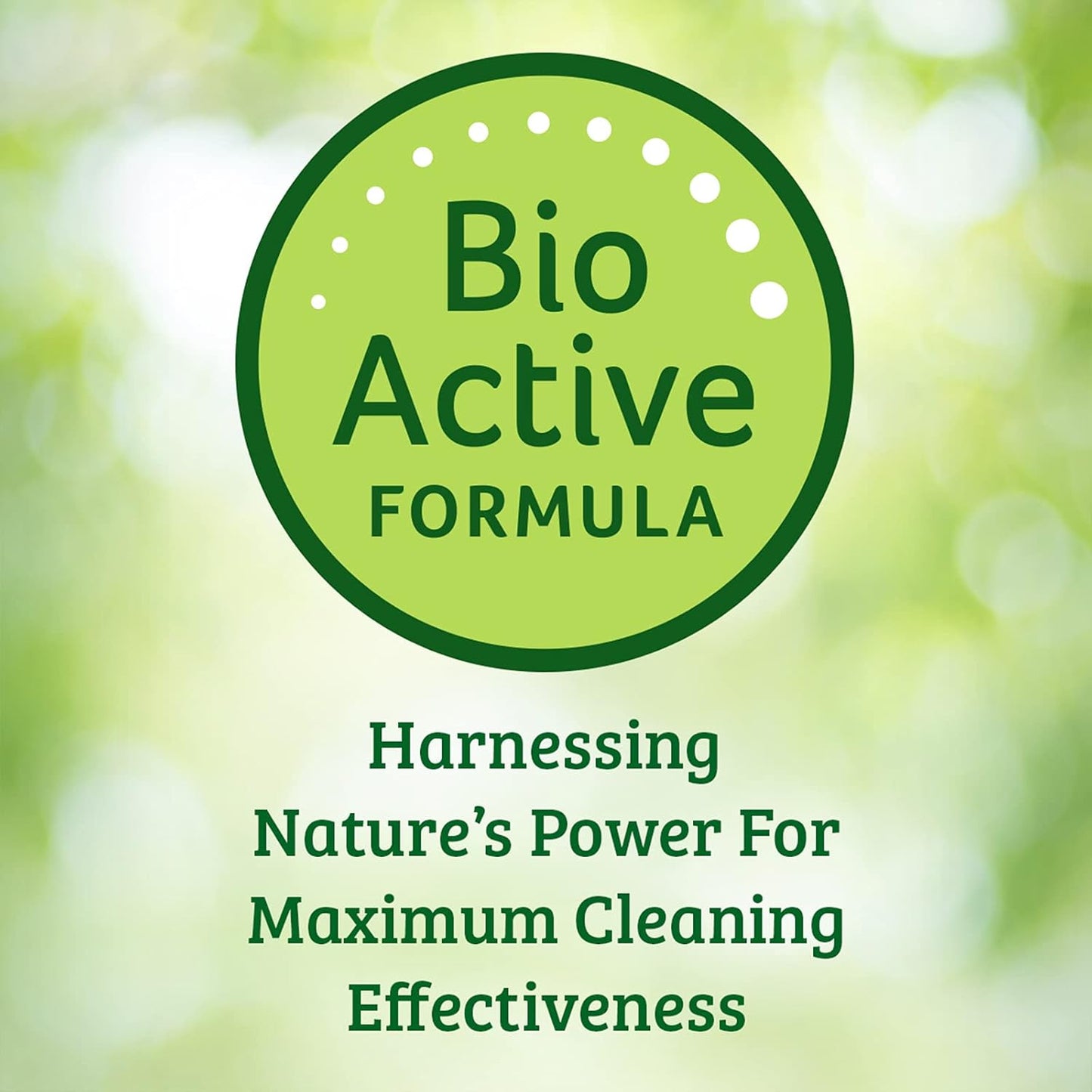 Biokleen Natural Sport 3X Concentrated Laundry Detergent, 300 Loads, Bio Active Formula, Fight