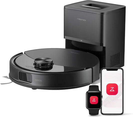 roborock Q10 S5+ Robot Vacuum and Mop with Self-Emptying, 10,000Pa Suction, Upgraded from Q8 max+