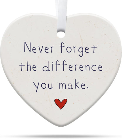 Thank You Gifts for Women, Nurse, Coworkers, Teacher, Retirement Farewell Going Away, Never Forget