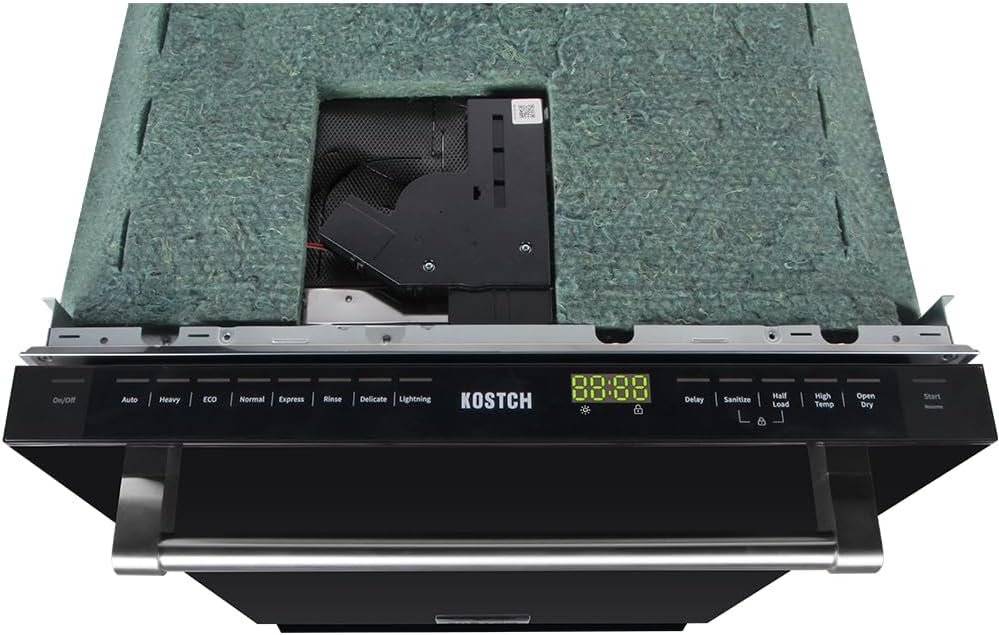 Large Capacity 24 inch Top Control Built-In Dishwasher with Third Rack ??ENERGY STAR Certified