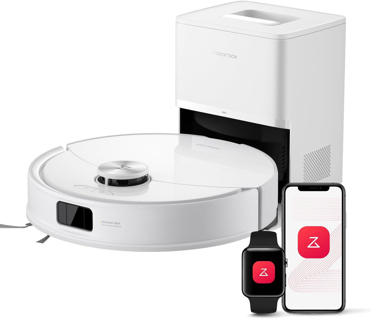 roborock Q10 S5+ Robot Vacuum and Mop with Self-Emptying, 10,000Pa Suction, Upgraded from Q8 max+