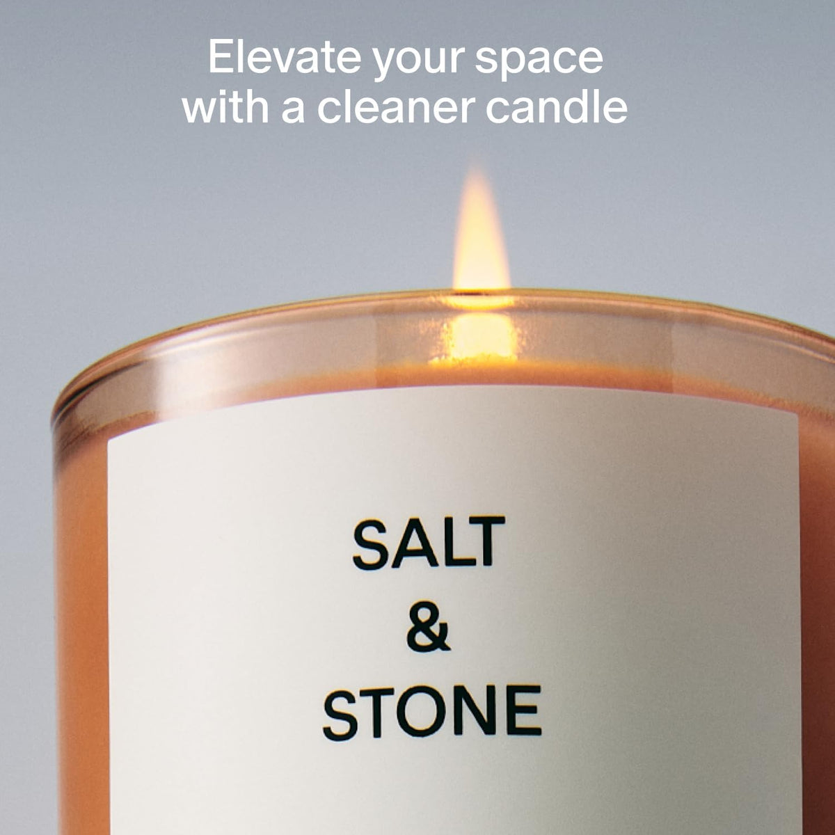 SALT & STONE Scented Candle for Women & Men | Hand-Poured, Aromatic & Fragrant | Coconut & Soy