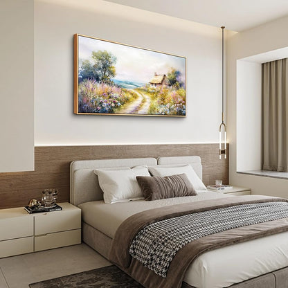 ZUITINGHUA Wood Framed Canvas Wall Art For Living Room Wall Decor For Bedroom Office Wall