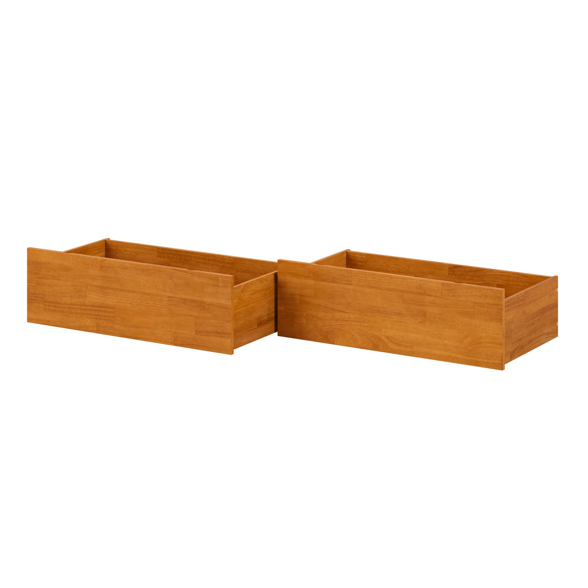 AFI Twin/Full Under Bed Storage Drawers (Set of 2), Light Toffee