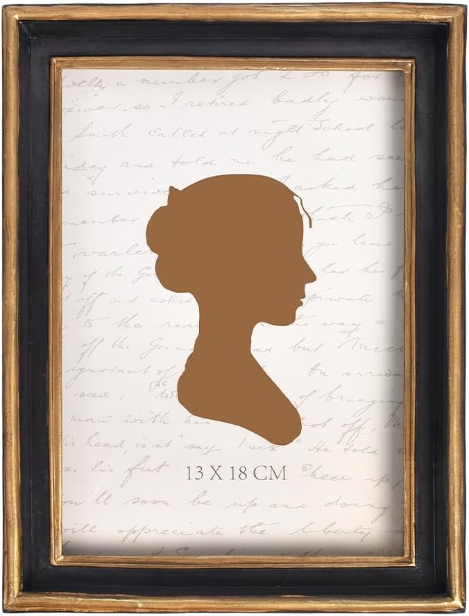 AELS 5x7 Inch Vintage Picture Frame, Elegant Antique Photo Frames with Glass Front, Photo Display