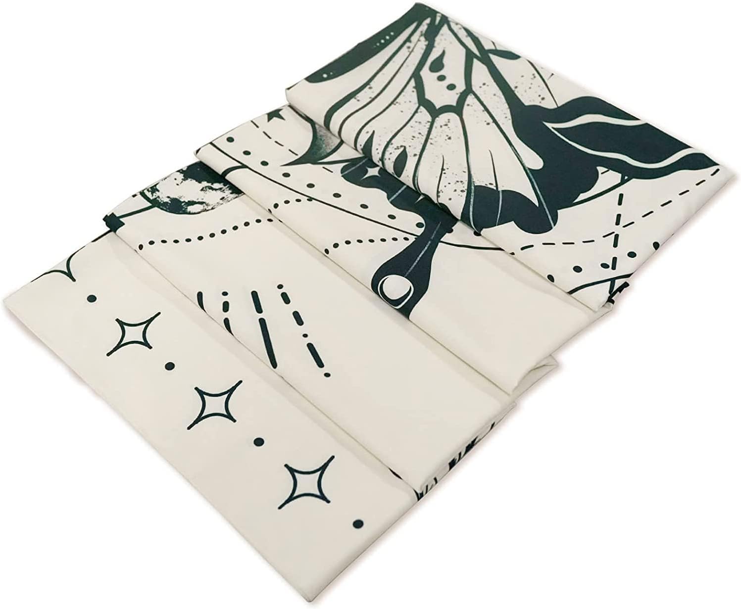 Lunerfex Boho Butterfly Tapestry Small Tapestry Tarot Tapestries Moon Phase Aesthetic Tapestries